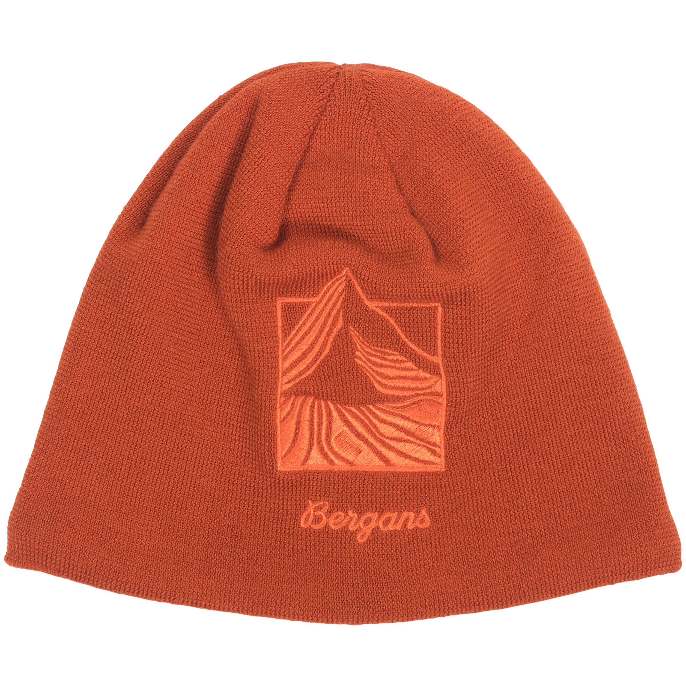 Bergans Rabot Fleece Lined Wool Mützen & Beanies rot Trekking Elastisch Merinowolle
