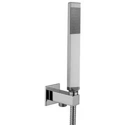 Paffoni Wandanschlussbogen mit Duschset Chrom ZDUP095