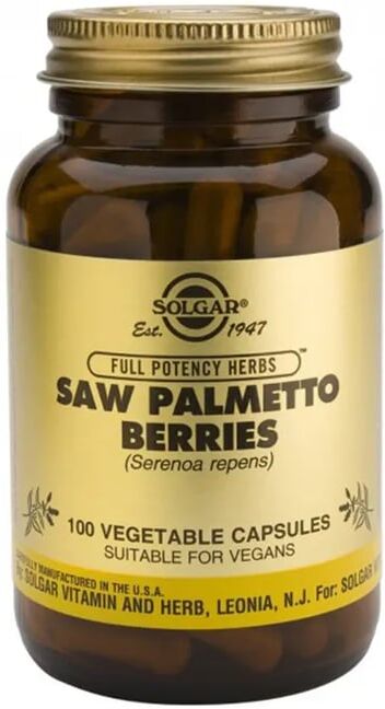 Solgar Saw Palmetto Sabal Berries 100 VCaps