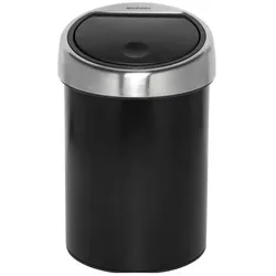 Brabantia Touch Bin, Abfalleimer, Schwarz