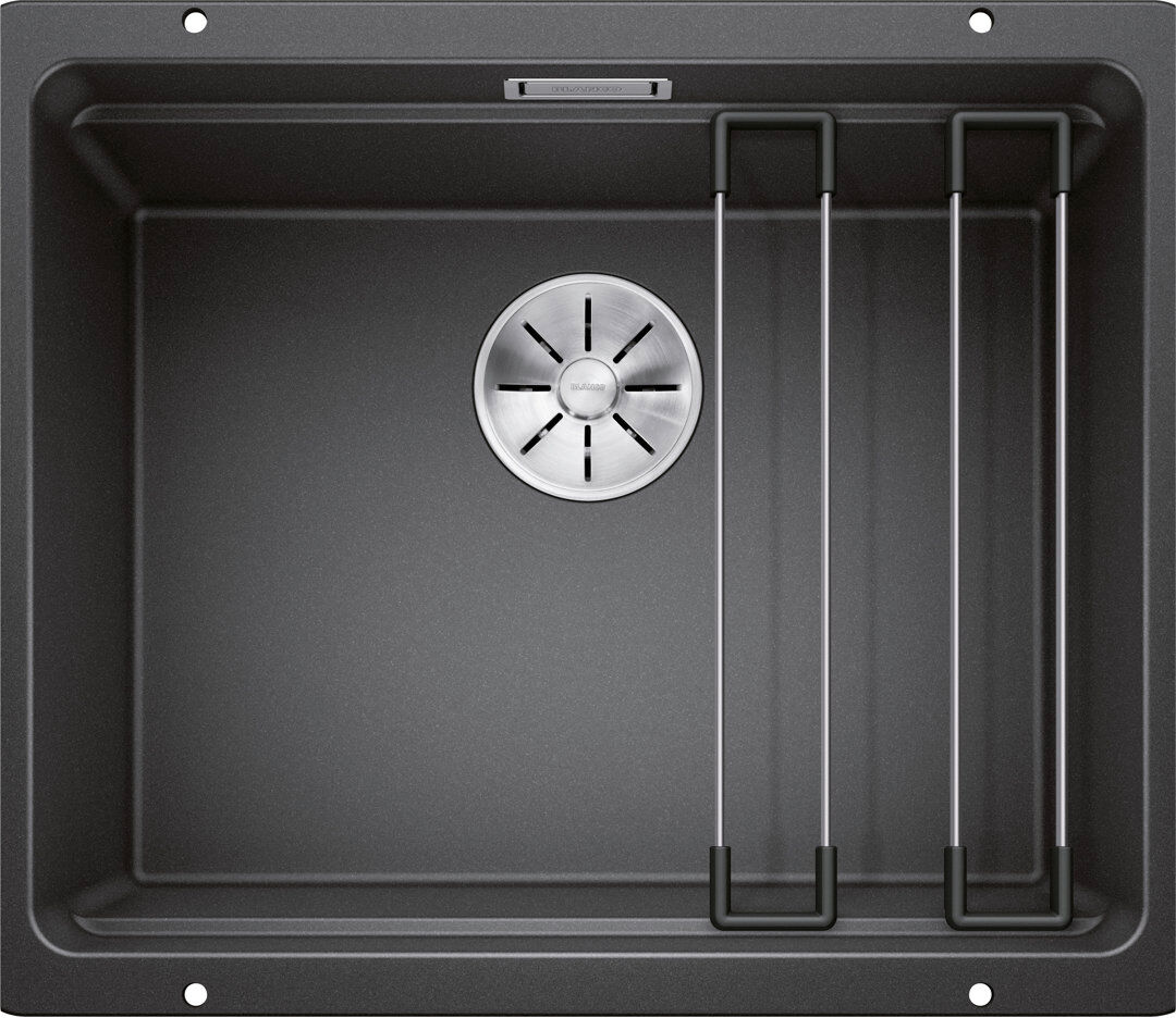 Blanco Etagon Single Bowl Undermount Kitchen Sink Anthracite 530mm L