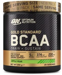 Optimum Nutrition GOLD STANDARD BCAA TRAIN + SUSTAIN 266g Morango-Kiwi