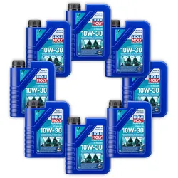 8x Motoröl LIQUI MOLY 25022 Marine 4T Motor Oil 10W-30 Boot Schiff 1 Liter