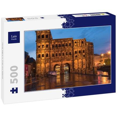 Lais Puzzle Porta Nigra in Trier am Abend 500 Teile