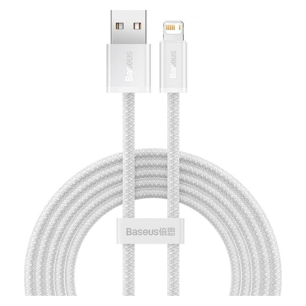 Baseus CALD000502 Dynamic Series Cable USB to Lightning 2.4A 2m White (2 m) (57983110062)