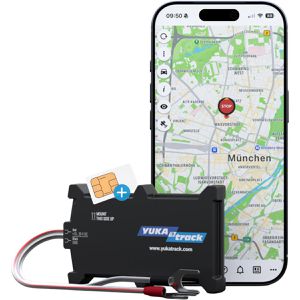 Yukatrack GPS-Tracker easyWire, 2G SIM, ohne Abo, für Fahrzeuge, unbegrenzte Laufzeit