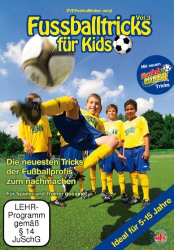 Nepomuk Fischer - Fussballtricks für Kids Vol. 3 / Neue Fußballübungen im Fußballtraining (DVD) - Preis vom 09.10.2026 07:28:09 h