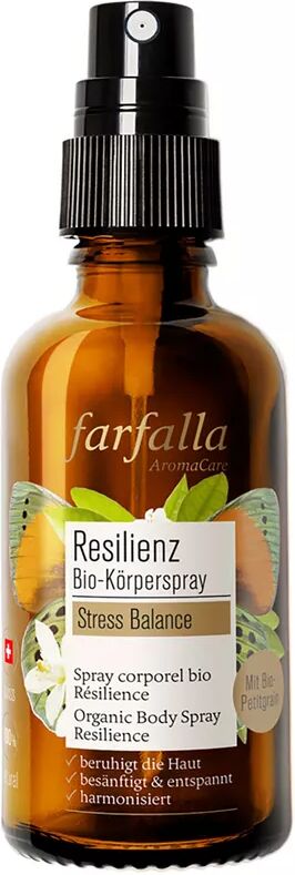 farfalla - ResilienzBio-Körperspray,StressBalance, 50 ml