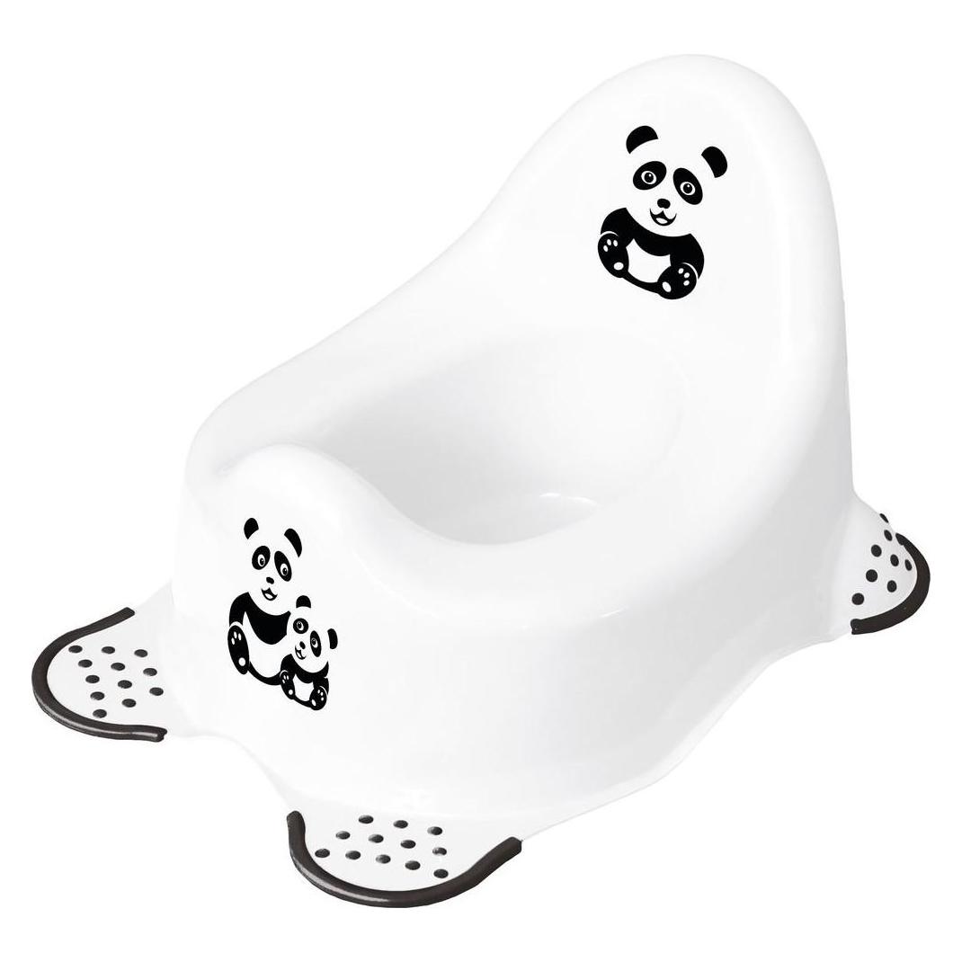 keeeper kids Babytopf "adam panda", weiá mit Aufdruck (1864810024100)