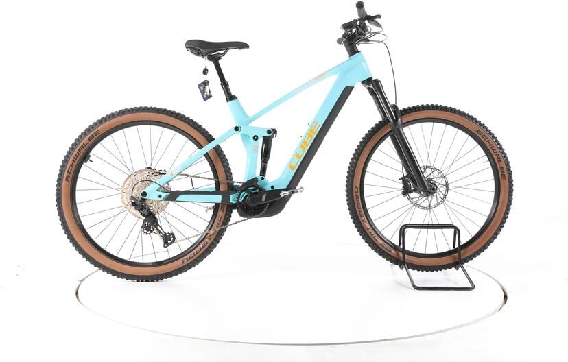 Cube Stereo Hybrid 140 E-Bike Tout-Suspendu Carbone - 306839