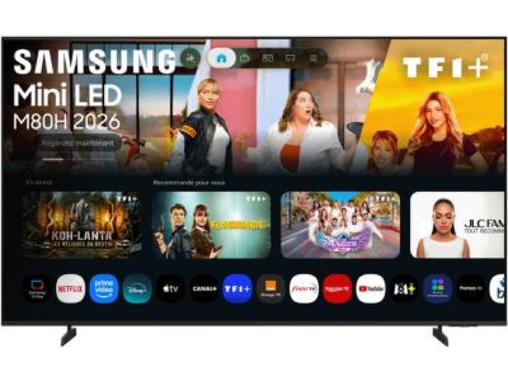Samsung - Tv Mini Led Tu75m80h (2026) 75 (189 Cm) 4k - Smart Tv Avec Ia