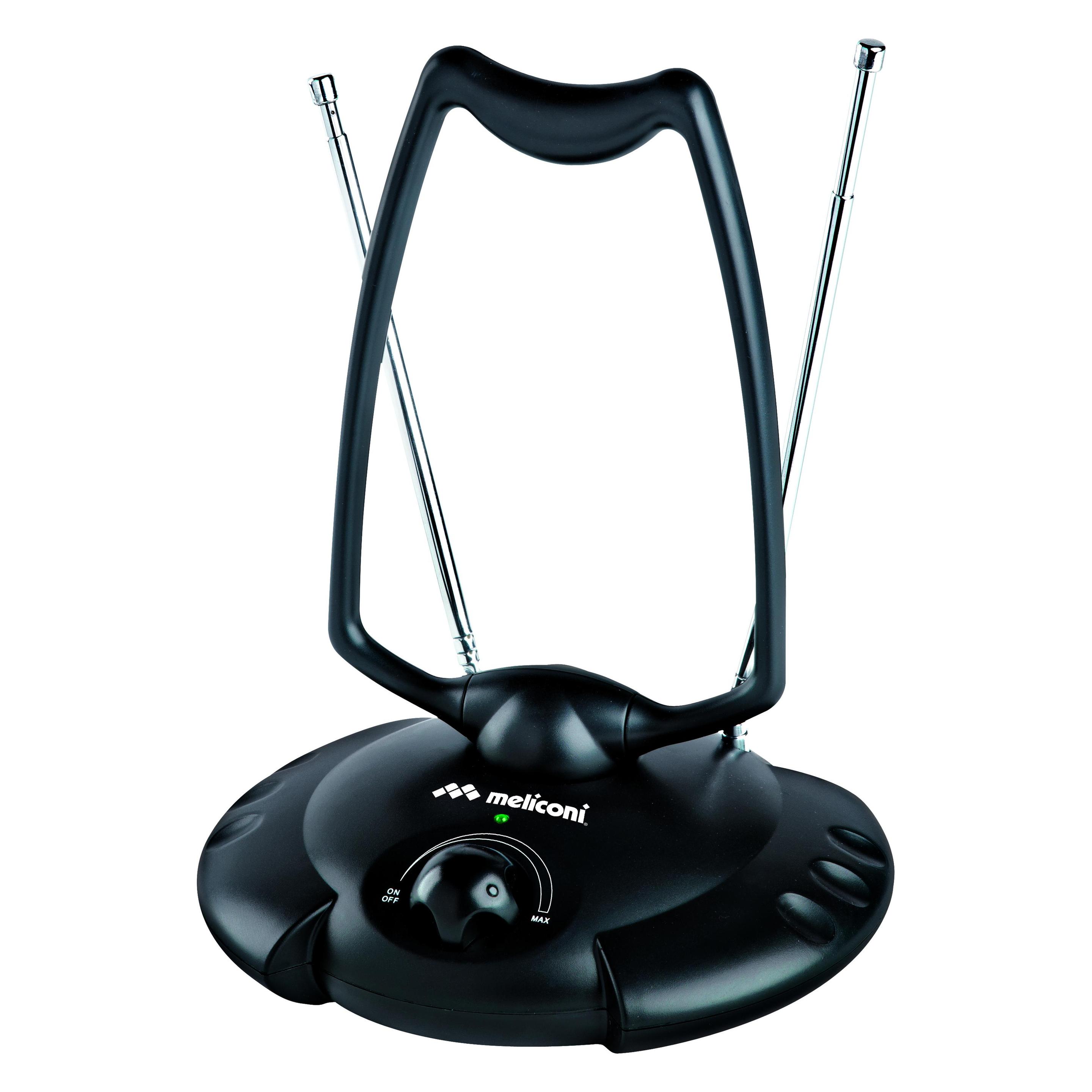Meliconi AT 380 USB TV-Antenne Intern Dual (Zimmerantenne, DVB-T / -T2) (881001)
