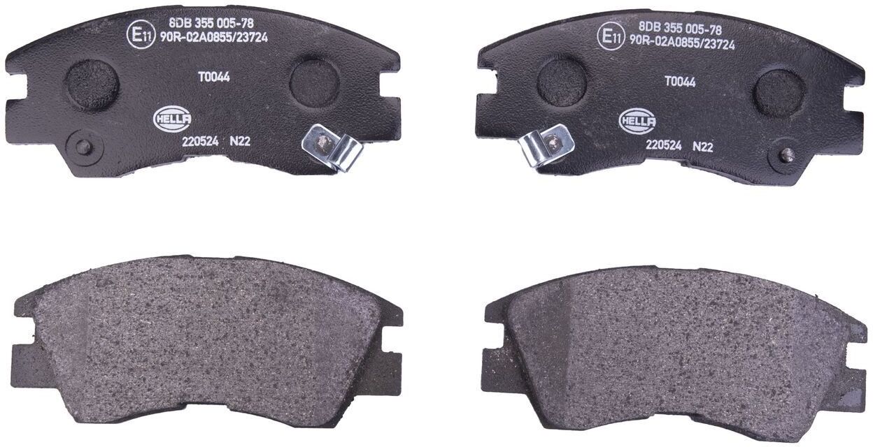 HELLA 8DB 355 005-781 Bremsbeläge