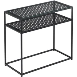 Wohnling, Konsolentisch, Glas (80 x 40 x 77 cm)
