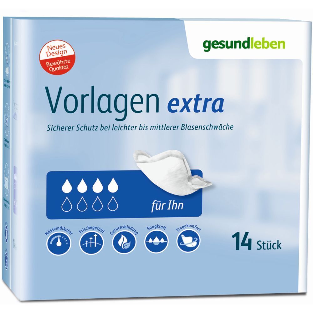 Gesund Leben Vorlage Herren extra 10 St Inkontinenzeinlage