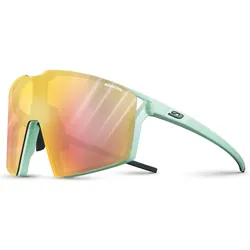 Julbo, Unisex, Sportbrille, Edge (Mint, Orange), Grün