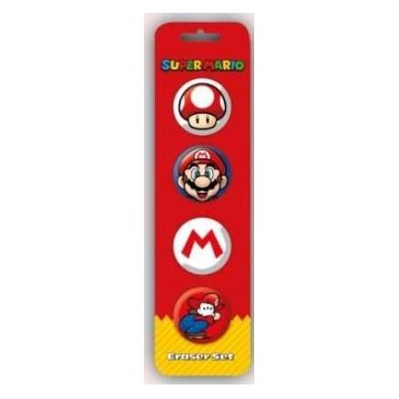 Pyramid NINTENDO - Super Mario - Eraser Set (42932439)