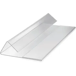 DURABLE Kennzeichnungstaschen 1/2 DIN A5  quer transparent