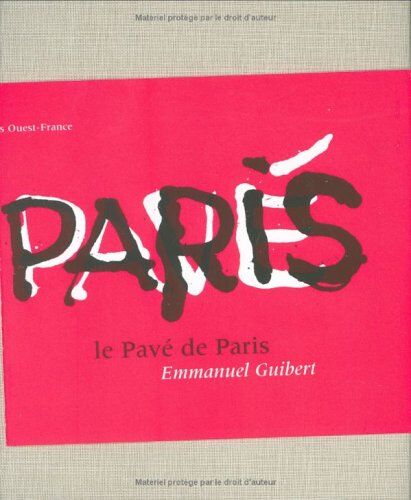 Emmanuel Guibert - Le pavé de Paris - Preis vom 11.10.2026 03:10:56 h