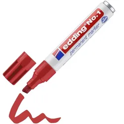 Edding Permanent-Marker »No. 1« rot
