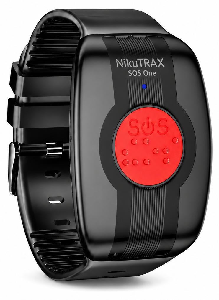 NikuTRAX SOS One Noodhulparmband met SOS-knop