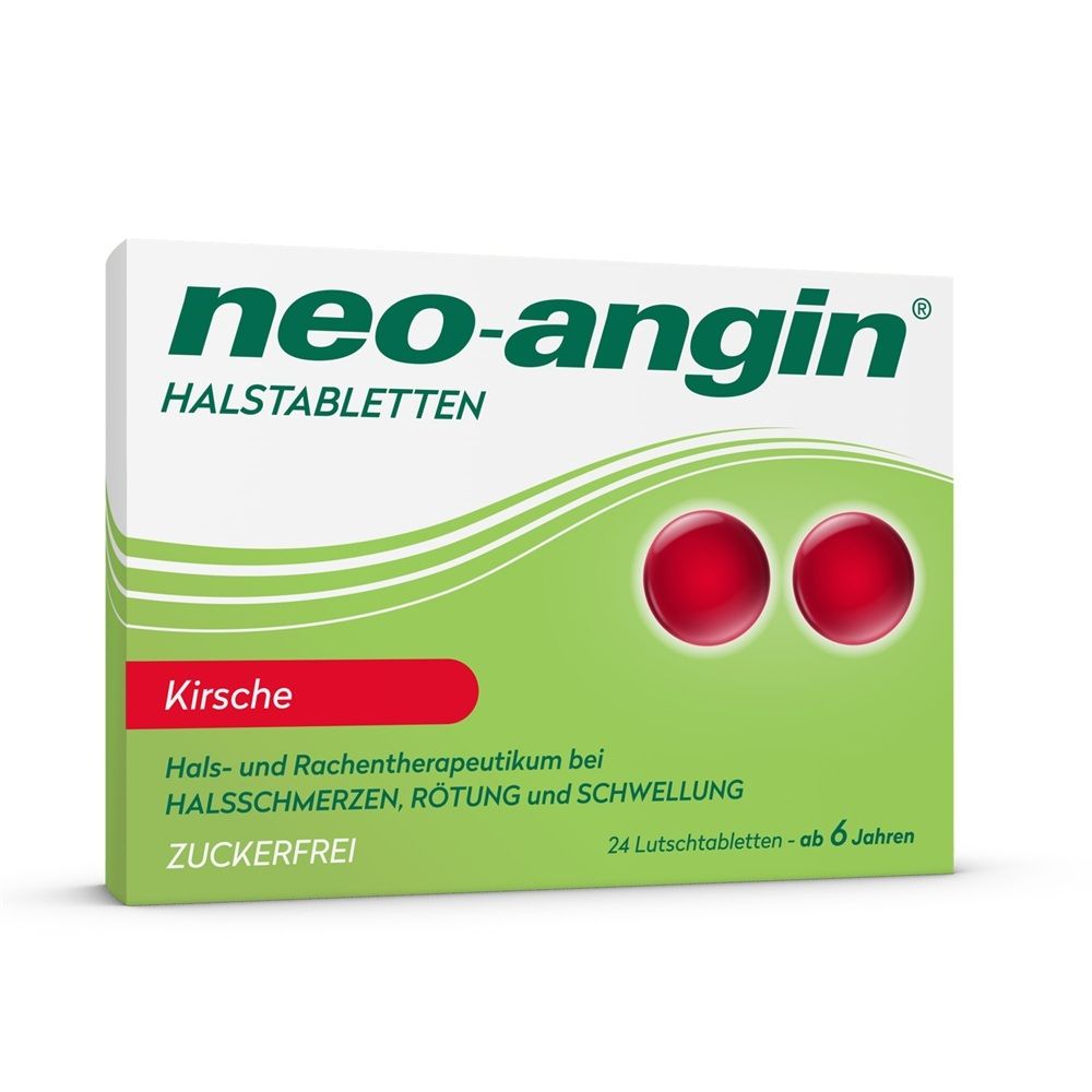 Neo-Angin Halstabletten Kirsche 24 St Lutschtabletten