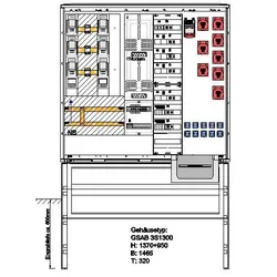 GSAB Elektrotechnik Wandlermessung 04.W250.FP6333251610