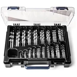 Thürmer Tools, Bits, Metallbohrer HSS geschliffen 100 StückBürstensatz 1,0-10,0mm mit 0,5mm Federhebeln i