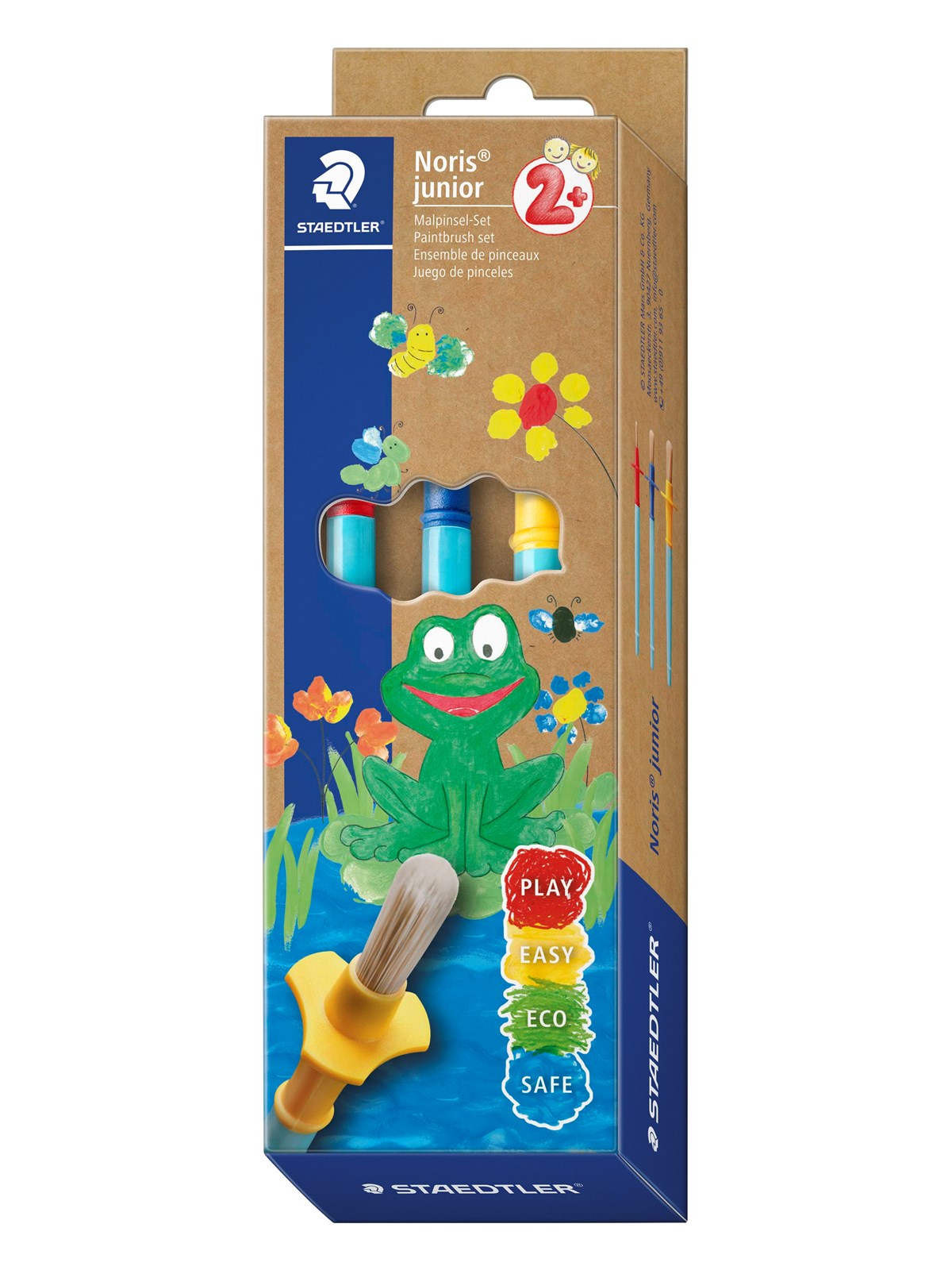 Staedtler Brush set NJ 3pc on blistercard