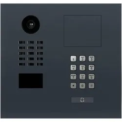 Doorbird, Klingel + Türsprechanlage, D2101KH IP-Video-Türsprechanlage LAN Ausseneinheit Edelstahl, RAL 7016 (seidenmatt) (Ethernet)