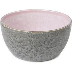 Bitz, Serviergeschirr, Snackschale Ø 14 cm 4 Stück, Grau/Rosa