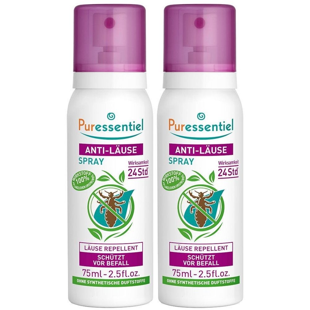 Puressentiel Anti-Läuse Spray abwehrend 2x 2x75 ml