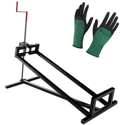 Rasentraktorheber bis 400 kg - Schwarz