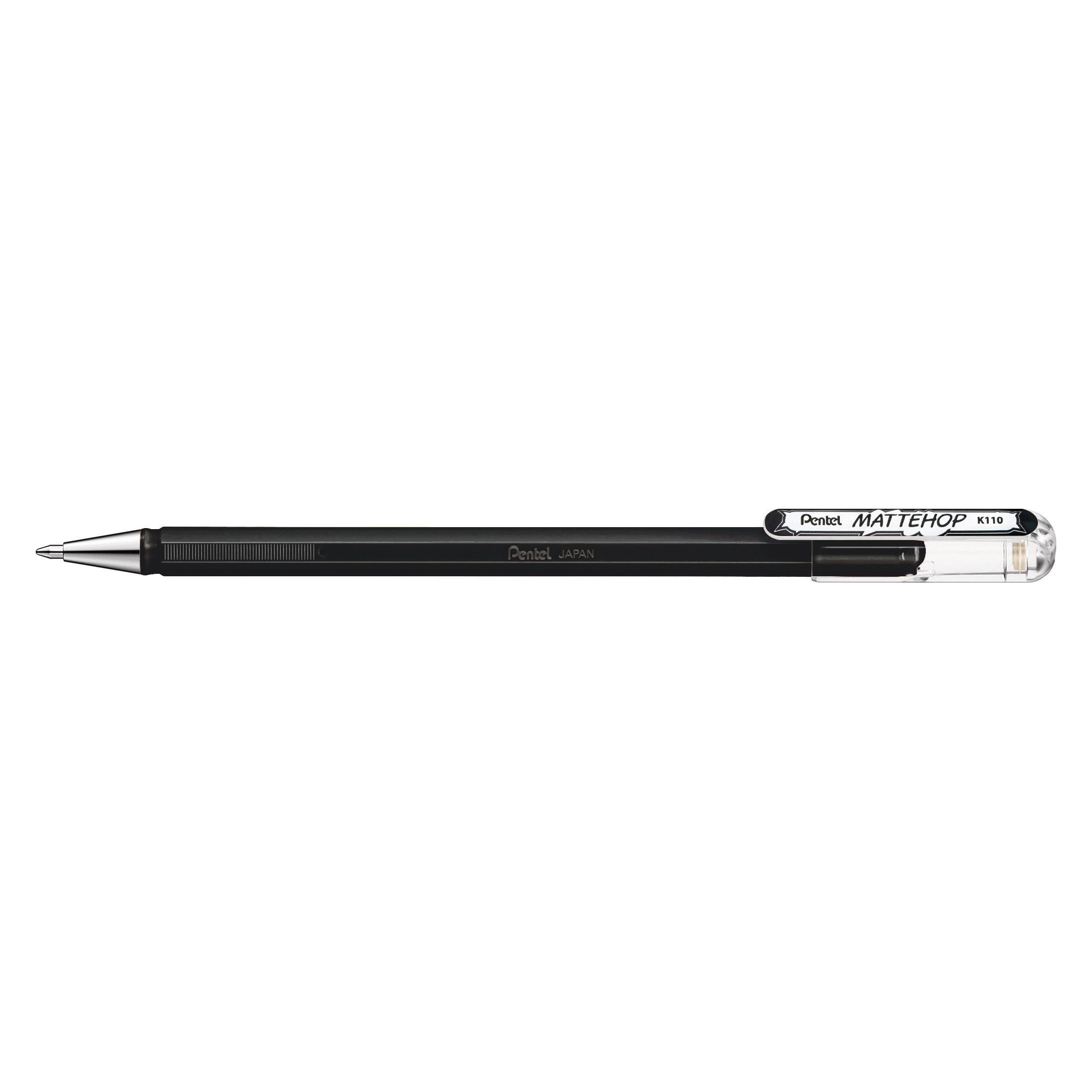 Pentel Gel-Tintenroller Mattehop (1x) (K110-VAX)