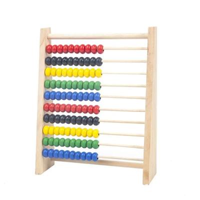 Wooden Montessori Abacus & Intelligence Development Toy wood