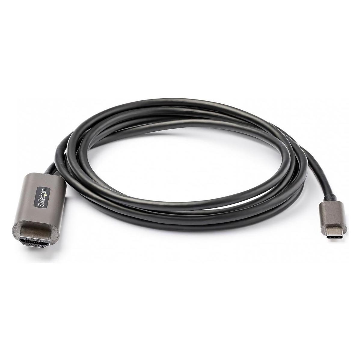 StarTech USB C auf HDMI Kabel mit HDR10 - Ultra HD USB Typ-C auf HDMI 2.0b Video Adapter Kabel - USB-C auf (3 m) (CDP2HDMM3MH)