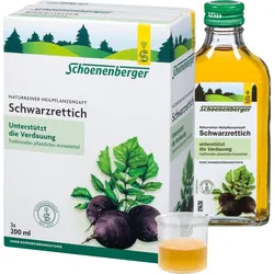 Schwarzrettich Schoenenberger Heilpflanzensäfte 600 ML