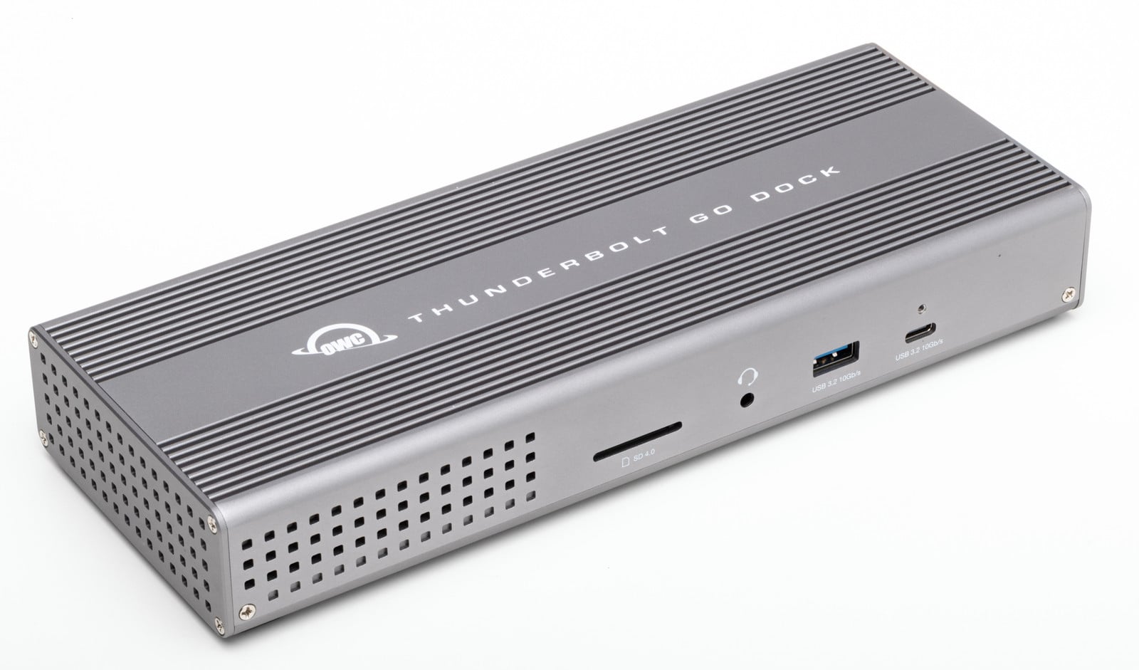 OWC Thunderbolt Go Dock, Thunderbolt 4 Dockingstation, 90 W, Grijs