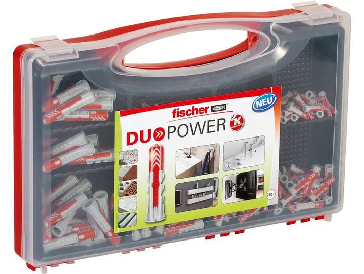 Fischer Red-Box DuoPower pluggen - 280 stuks
