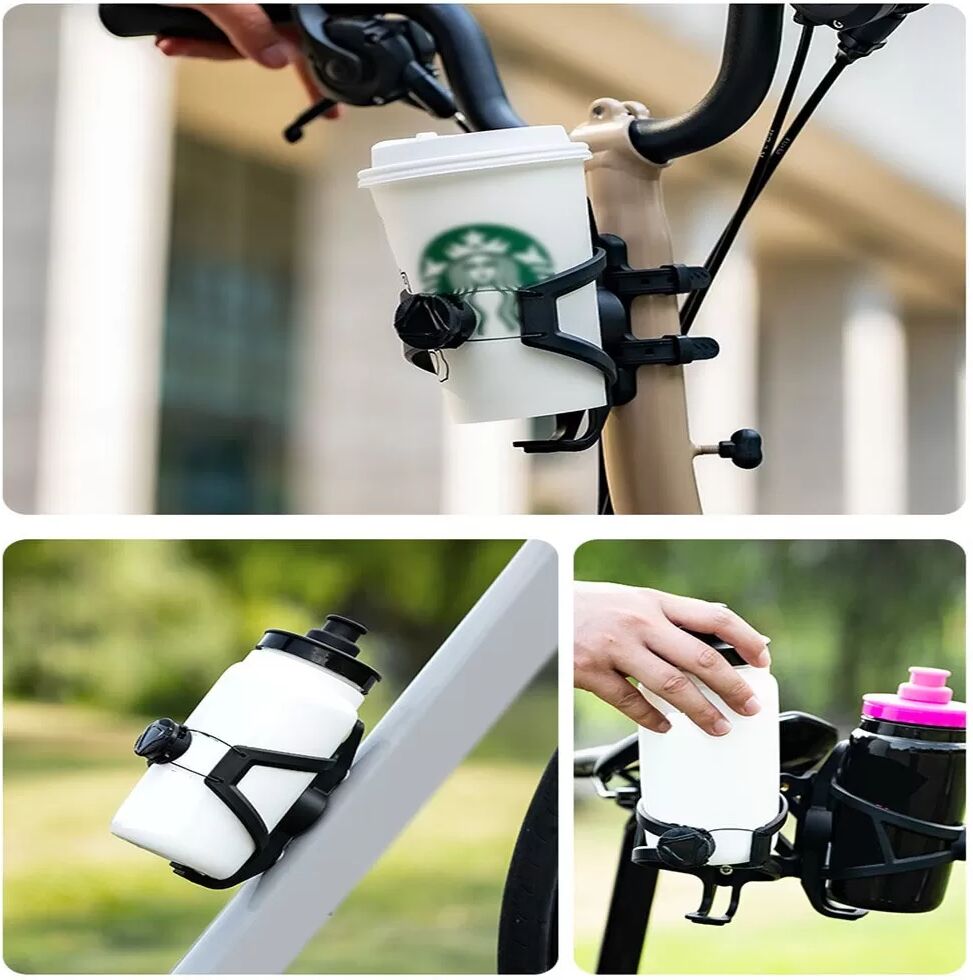 INF Porte-bidon de vélo compatible avec AirTag - Support de traqueur caché, cage réglable