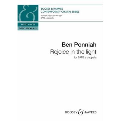 Ponniah, B: Rejoice in the light, von , Boosey & Hawkes, 978-1-83568-226-5