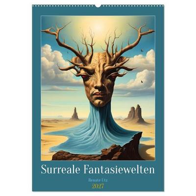 Surreale Fantasiewelten (Wandkalender 2027 DIN A2 hoch), CALVENDO Monatskalender