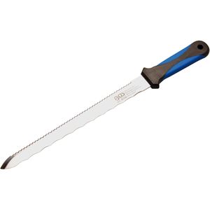 BGS-technic Dämmstoffmesser 81728, 280mm Klingenlänge, Säge- und Wellenschliff