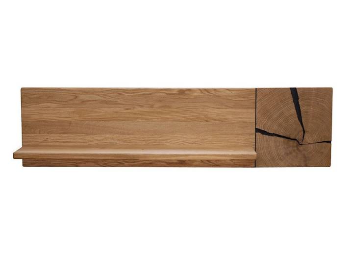 Main Möbel Wandregal Wandboard 99 cm Danzig II Wildeiche massiv