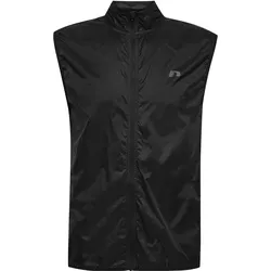 Newline, Herren, Laufjacke, Packbare, wasserdichte, ärmellose Jacke (S), Schwarz, S