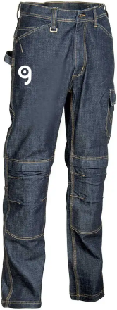 Jeans da lavoro Biarritz, rinforzati e tasche multiuso Personalizzate o neutre Cofra