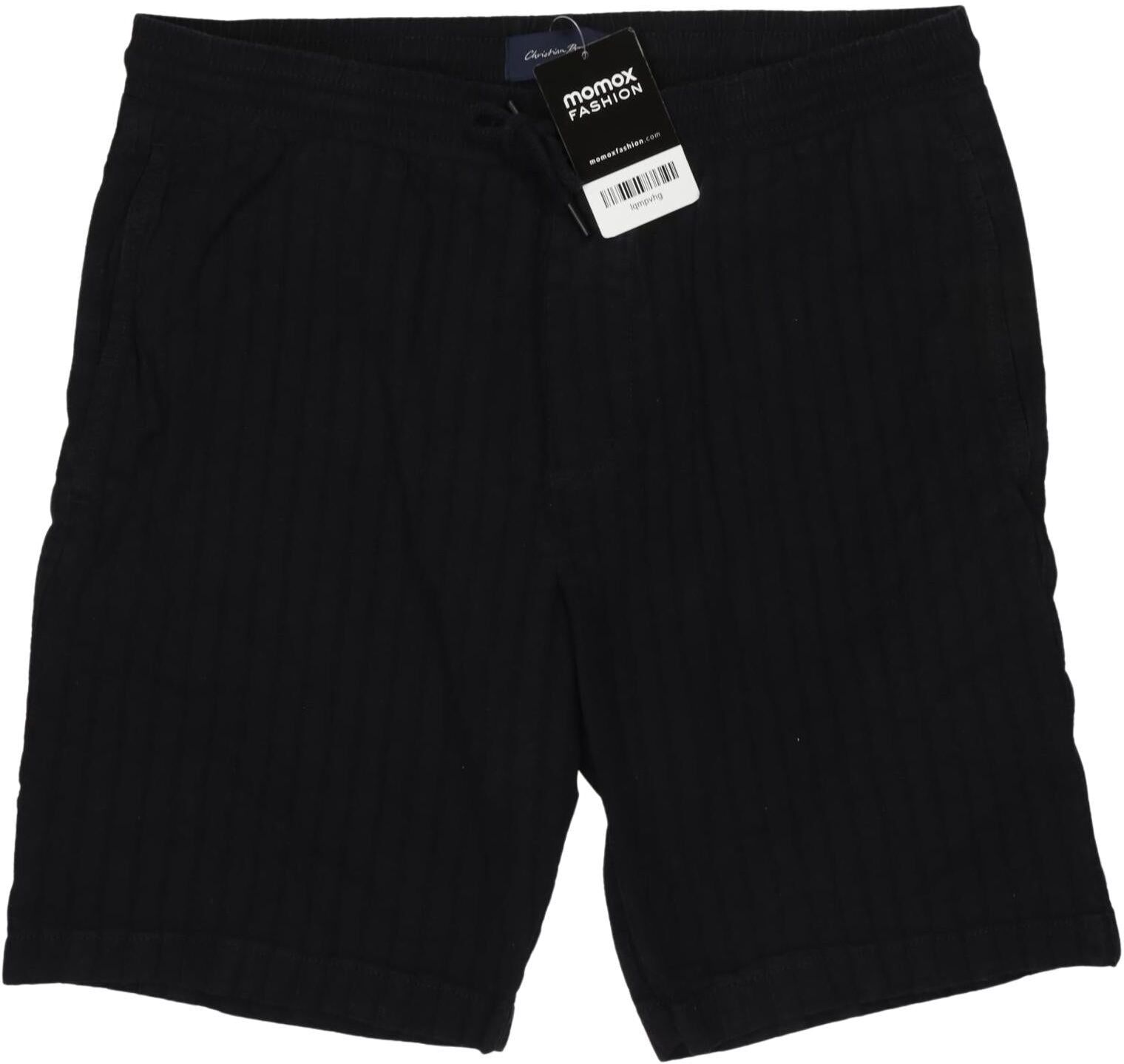 Christian Berg Herren Shorts, Schwarz, Gr. S, Baumwolle - Second Hand