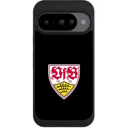 Nivocase Handyhülle für Google Pixel 10 Hülle NIVOpure Case Schwarz Offizielles Lizenzprodukt VfB Stuttgart (Google Pixel 10), Smartphone Hülle, Schwarz