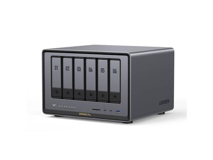 UGREEN NASync DXP6800 Pro 6-bay NAS voor teams en bedrijven (zonder HDD)