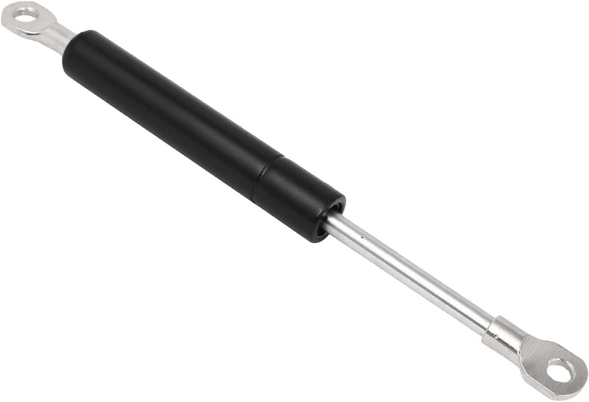 Gas Lift Beugels 50N/11lb - Metalen Gasveer Schokdemper voor Keuken- en Kastdeuren - 8 Inch - Zwart